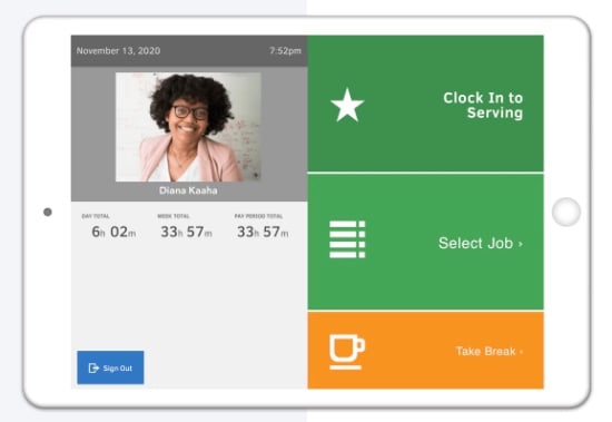 image of Quickbooks Time Kiosk App